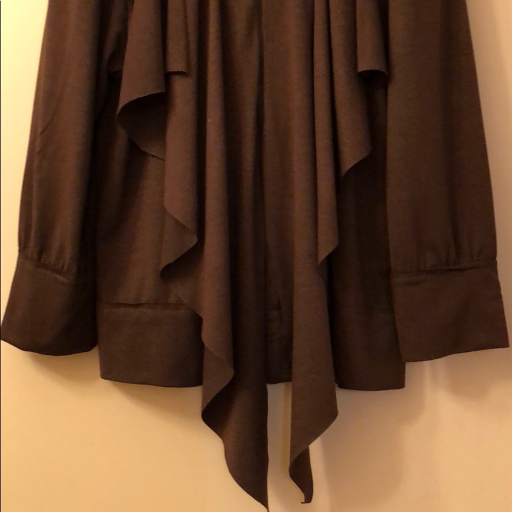 A Common Thread Brown Knit Jacket - image 3